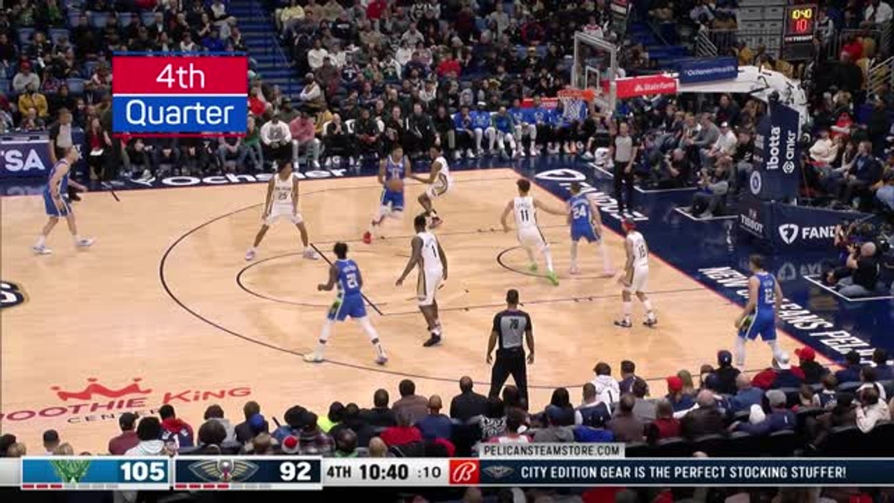 Giannis masterclass sees Pelicans' slump continue