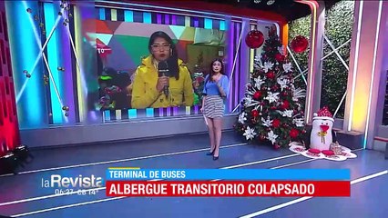 Migrantes duermen en inmediaciones de la terminal de La Paz por colapso de albergue