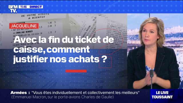 Avec la fin du ticket de caisse, comment justifier nos achats ? BFMTV répond à vos questions