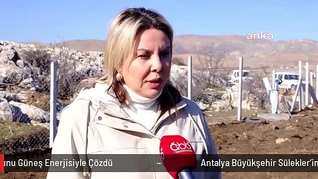 Antalya Büyükşehir Sülekler'in Sulama Sorununu Güneş Enerjisiyle Çözdü