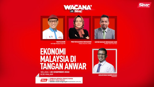 [WACANA SINAR] Ekonomi Malaysia di tangan Anwar?