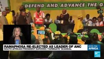 South African President Ramaphosa survives 'farmgate' scandal