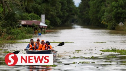 Download Video: Floods: Over 65,000 still seeking shelter at relief centres in Terengganu, Kelantan