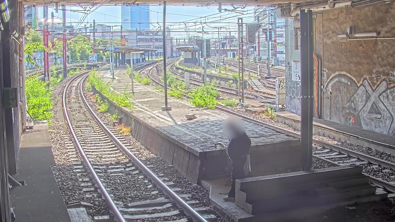 Intrusion sur les voies à la jonction Nord-Midi