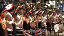 Skylark dance of the Zeliang Naga tribes