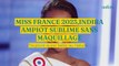 Miss France 2023 : Indira Ampiot sublime sans maquillage