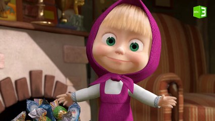 ماشا توضح عواقب أكل الطعام بشراهة