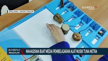 Mahasiswa Buat Media Pembelajaran Alat Musik Tuna Netra