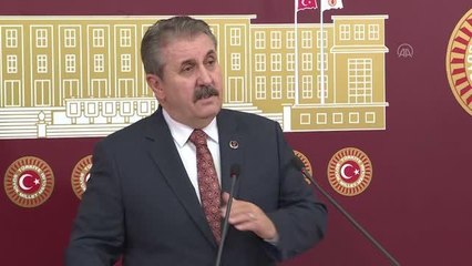 Destici: "HDP bir an önce kapatılmalı, bütçeden bu siyasi parti görünümlü terör örgütü şubesine pay verilmesinin önüne geçilmeli"