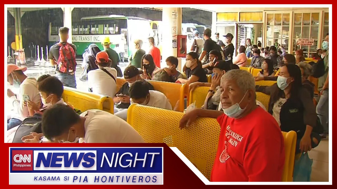 Mga biyahero, dagsa na sa bus terminals sa holiday rush