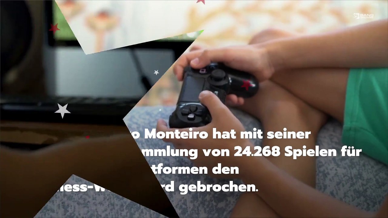 Mann aus Texas bricht Rekord für größte Videospielsammlung