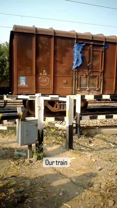 INDIAN cargo train