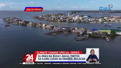 Download Video: 24 oras na buhay-baha, tinitiis sa ilang lugar sa Obando, Bulacan | 24 Oras