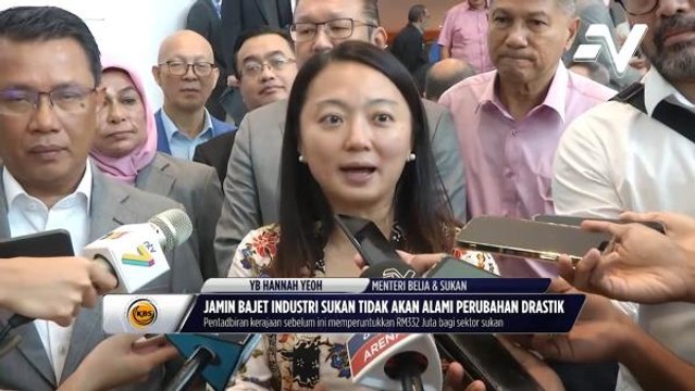 KBS jamin bajet industri sukan tidak akan alami perubahan drastik