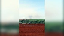 Trabalhadores de Cascavel se assustam com incêndio na BR-163