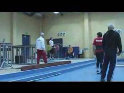 Haltérophilie Equipe Pologne entrainement musculation