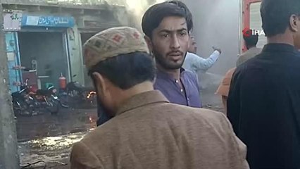 Pakistan'da gaz tüpü patladı: 12 ölü, 13 yaralı