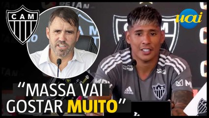 Zaracho elogia chegada de Coudet ao Atlético