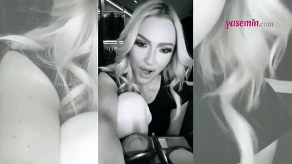 Hadise yine mest etti! Paylaşımı çok konuşuldu...