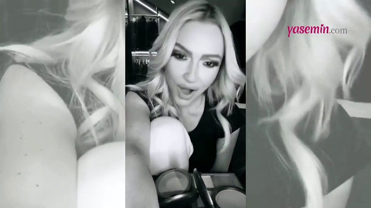 Hadise yine mest etti! Paylaşımı çok konuşuldu...
