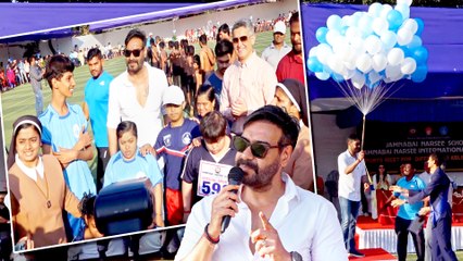 Ajay Devgn Spends A Day With Differently Abled Kids