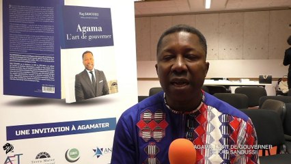 Dédicace du livre Agama, l'art de gouverner