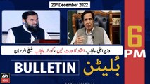 ARY News Bulletin | 6 PM | 20th December 2022