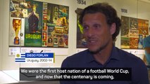 Forlán dreaming of centenary World Cup in Uruguay