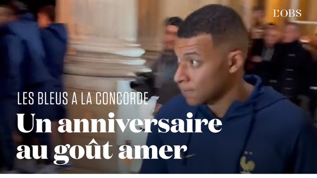 Kylian Mbappé à la Concorde n'avait visiblement pas le cœur à la fête