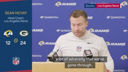 Super Bowl champions 'have been humbled this season' - McVay