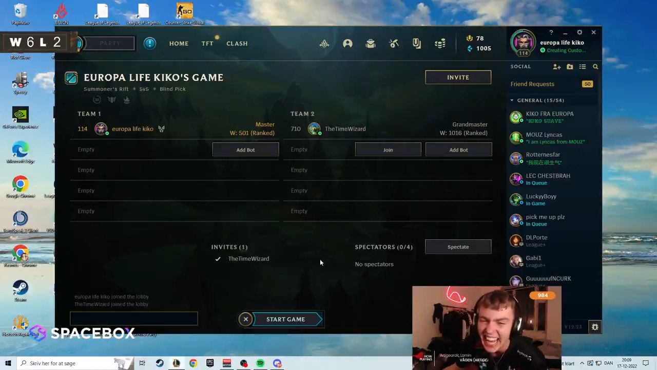 Caps hablando sobre la Copa del Mundo de LoL