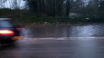 Concerns raised over 'dangerous' flooding on a major road near Horsham