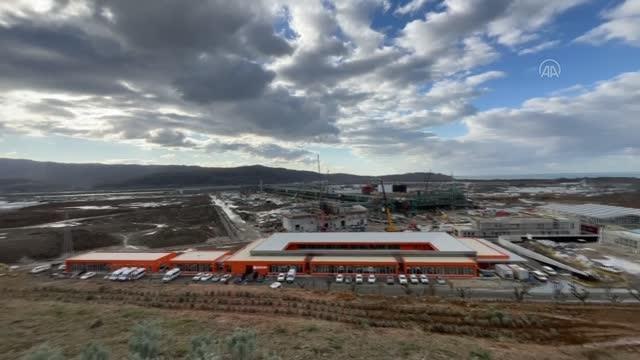 ZONGULDAK - Bakan Dönmez, Filyos Doğal Gaz İşleme Tesisi'nde