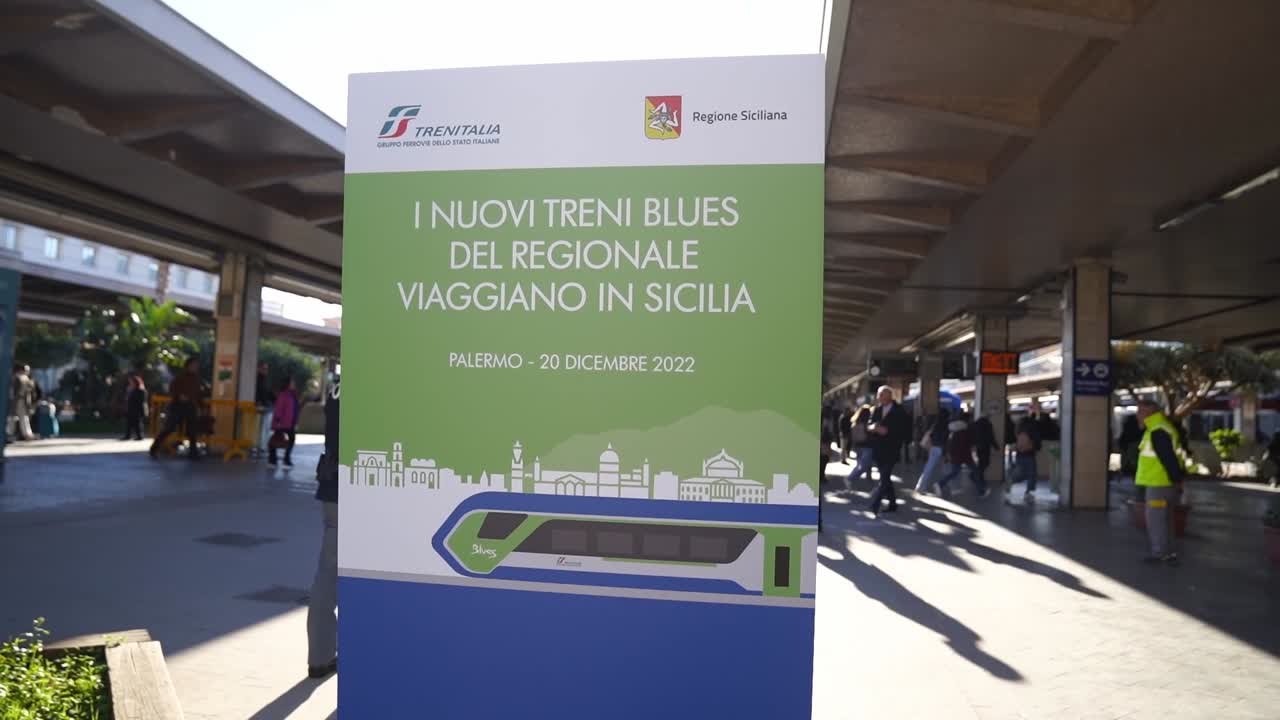 Treni: parte il Blues a Palermo, primo ibrido in Sicilia