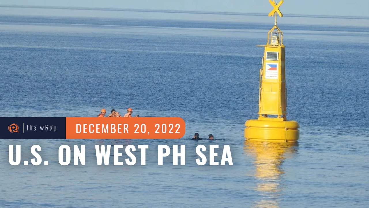 US backs PH call on swarming Chinese vessels in West Philippine Sea