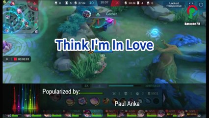 Paul Anka Think I'm In Love Karaoke PH