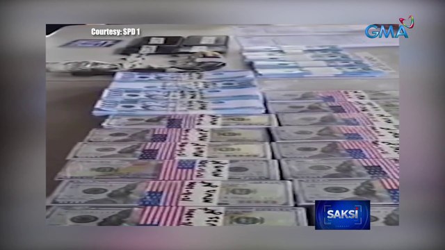 2 Cameroon national, arestado dahil sa pamemeke umano ng milyun-milyong halaga ng dolyar at P1,000 | Saksi