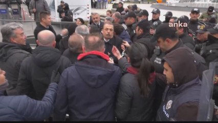 TBMM önünde protestoya polis izin vermedi