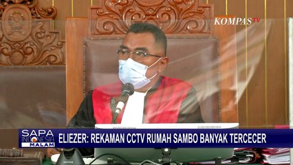 Soal CCTV Rumah Sambo, Eliezer Sebut Banyak Rekaman yang Tercecer!