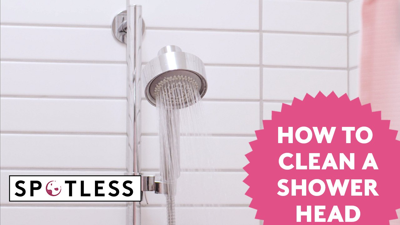 How to Clean a Shower Head