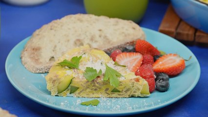 Zucchini-Parmesan Frittata Recipe