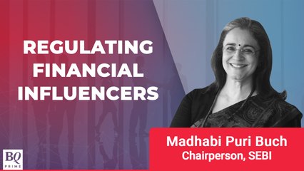 SEBI Chairperson On Regulating Financial Influencers