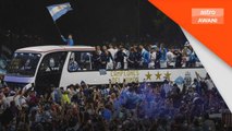 Piala Dunia | Pasukan Argentina pulang, Lionel Messi julang trofi emas