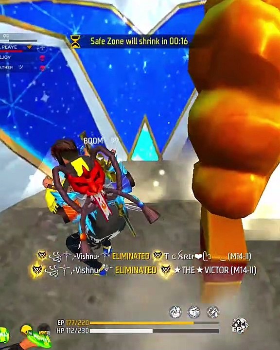 Chimkandi Knock Ho gaya | FREE FIRE FUNNY VIDEO Commentary | Gamerz Zone