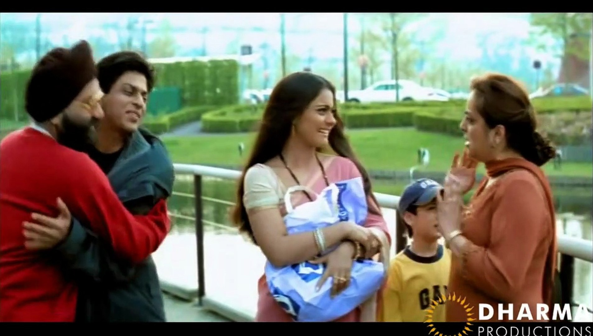 London Visit Emotional Scene Kabhi Khushi Kabhie Gham Shahrukh Khan Amitabh Bachchan