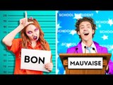 BON ÉLÈVE vs MAUVAISE ÉLÈVE | Comédie musicale sur les disputes entre frère et sœur par La La L’r