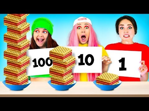 LE DÉFI DES 100 COUCHES ! Bagarres amusantes entre sœurs | Défi des 100 couches par La La L'R