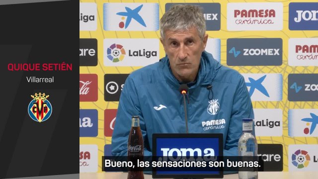 Quique Setién y el mensaje a sus campeones del mundo