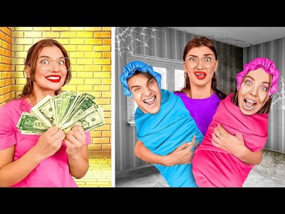 Comment piéger sa BABYSITTER | De vilains petits MONSTRES – Blagues enfantines par La La Life Family