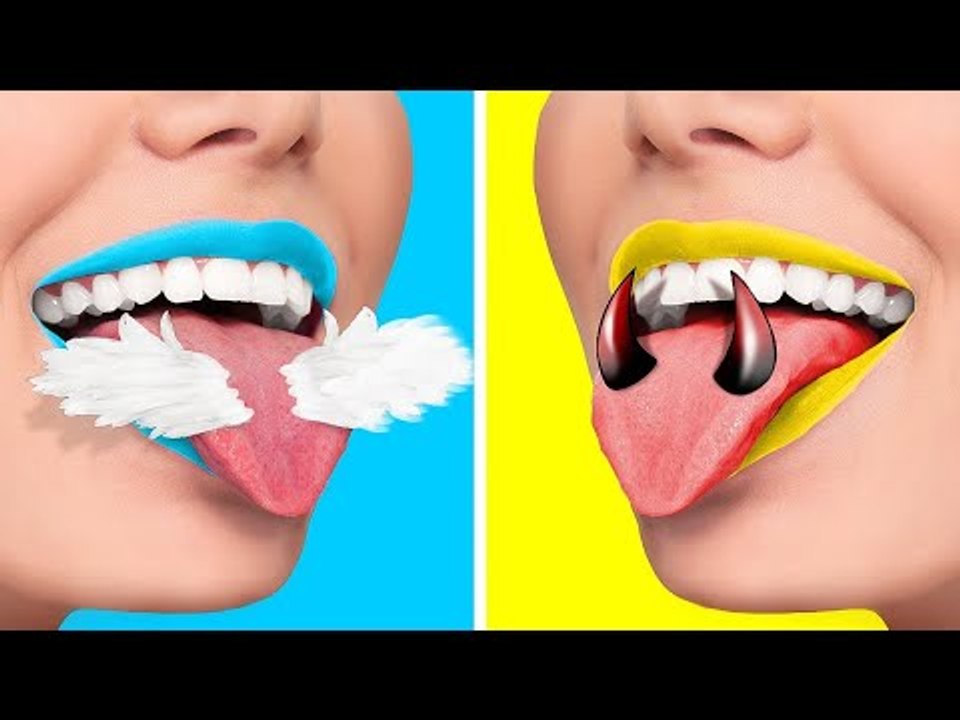 J'AI UNE Jumelle Maléfique - BONNE et MAUVAISE Sœurs - Situations embarrassantes par La La L'r.